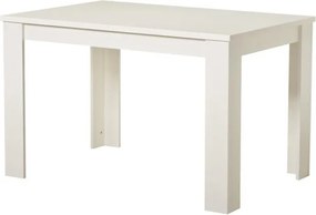 Τραπέζι Τραπεζαρίας Επεκτεινόμενο DT Bella Λευκό 120x80x75 εκ.