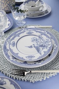 Dinner Set (26 Pieces) NNLB26YT880780 Blue
White