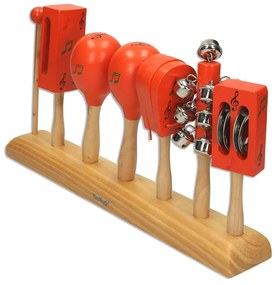 Μουσικό σετ Reig Κόκκινο Ξύλο Πλαστική ύλη