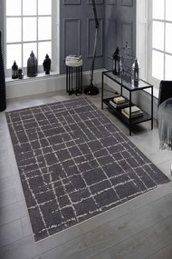 Χαλί W1114 213HFT2144 Dark Grey-White Conceptum Hypnose 160X230cm