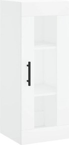 vidaXL Ντουλάπι Τοίχου Λευκό 34,5 x 34 x 90 εκ.