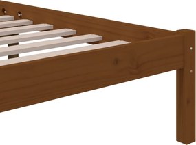 vidaXL Πλαίσιο Κρεβατιού 200 x 200 εκ. από Μασίφ Ξύλο