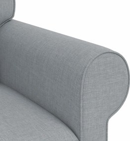 vidaXL Καναπές 2 pcs Ανοιχτό γκρι