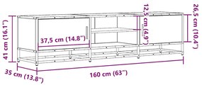 ΈΠΙΠΛΟ ΤΗΛΕΟΡΑΣΗΣ SONOMA ΔΡΥΣ 160X35X41 ΕΚ. ΕΠΕΞ. ΞΥΛΟ 848845