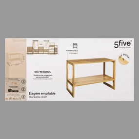 Ραφιέρα Δαπέδου 2 Θέσεων (69x33.5x51) F-V Stackable 181221