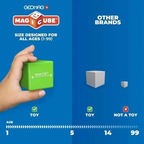 Παιχνίδι Kατασκευή Geomag Magicube 060