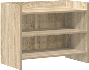 vidaXL Ντουλάπι TV 60 x 33 x 47 εκ. Sonoma Δρυς Επεξεργασμένο Ξύλο