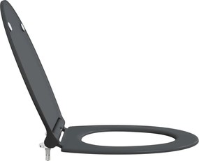 vidaXL Λεκάνη Ανθρακί 45,5 x 37,5 x 3,8 εκ. Δυροπλάστ