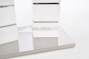 Sun Ανοιγομενη Τραπεζαρια Λευκη