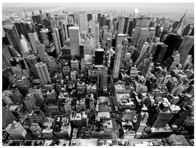 Φωτοταπετσαρία - USA, New York: black and white 450x270