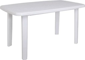 SORRENTO Τραπέζι Oval Dining Κήπου - Βεράντας, PP Απόχρωση Άσπρο   1τμχ