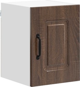 vidaXL Πάνελ πλυντηρίου πιάτων Kalmar 2 pcs Καφέ δρυς