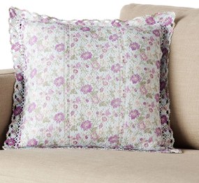 Μαξιλαροθήκη Διακοσμητική 020/20 Purple Gofis Home 43X43 100% Βαμβάκι