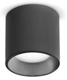Σποτ Φωτιστικό Οροφής LED 4W Μαύρο 2700K Φ4cm Nitro 342795 Ideal Lux 342795