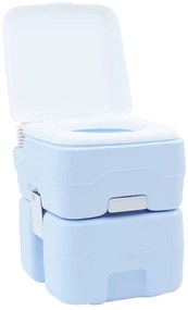 vidaXL Φορητή Τουαλέτα Καμπίνας Γαλάζιο 41.5 x 36.5 x 42 εκ.