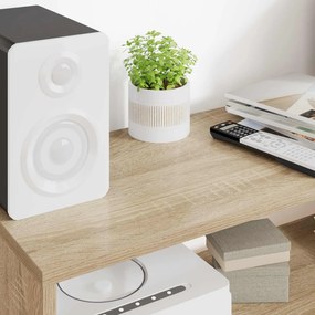 vidaXL Ντουλάπι TV Δρύς Sonoma 80 x 30 x 40 εκ Επεξεργασμένο ξύλο