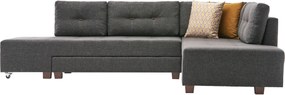 Corner Sofa-Bed Manama Corner Sofa Bed Right - Anthracite Anthracite