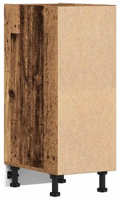 vidaXL Κάτω ντουλάπι Riga Παλιό ξύλο 30x44,5x81,5 cm