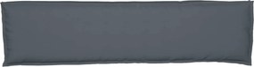 vidaXL Σετ Μαξιλαριών Πάγου 2 pcs Ανθρακί 150 x 40 x 8 εκ.