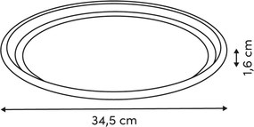 Αντικολλητικό Ταψί Πίτσας (Φ33εκ.) F-V Harmony 209738