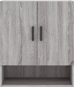 vidaXL Ντουλάπι Τοίχου Γκρι Sonoma 60 x 31 x 70 εκ. από Επεξεργ. Ξύλο