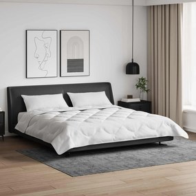 Πάπλωμα με μαξιλάρι 3 pcs Λευκό Μικροΐνες