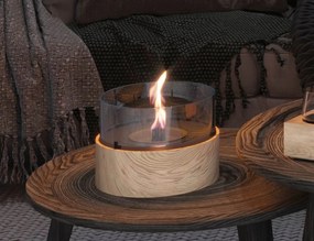 Επιτραπέζια Εστία Φωτιάς Café 18 Tenderflame με διάρκεια καύσης 4 - 5 ώρες, χωρητικότητα δεξαμενής 250ml και διαστάσεις 18x13.7cm - Natural