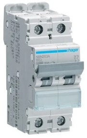 Αυτόματη Ασφάλεια 10Ka B 2x63A NBN263A Hager NBN263A