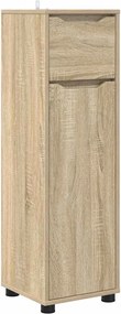 vidaXL Ντουλάπι Μπάνιου με συρτάρι Δρύς Sonoma 30,5 x 30 x 101 εκ
