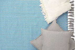 Χαλί Houndstooth Caribbean Sea-130 x 190 εκ.