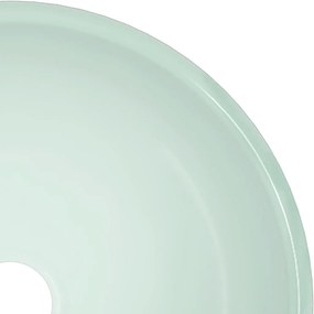 vidaXL Νιπτήρας Λευκός 30x12 εκ. από Ψημένο Γυαλί