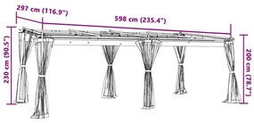 ΚΙΟΣΚΙ ΜΕ ΤΟΙΧΟΥΣ ΑΠΟ ΔΙΧΤΥ ΚΡΕΜ 6X3 Μ. ΑΠΟ ΑΤΣΑΛΙ 4003914