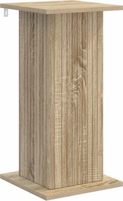 vidaXL Βάση φυτών Sonoma Δρυς 30,5 x 30 x 60,5 εκ Επεξεργασμένο Ξύλο