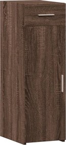 vidaXL Μπουφές Καφέ Δρυς 30x42,5x93 εκ. από Επεξεργασμένο Ξύλο