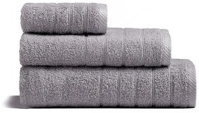 Πετσέτα Προσώπου (50x90) Melinen Fresca 500gsm Γκρι