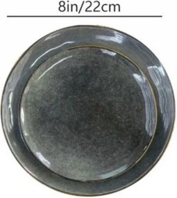 Πιάτο Φαγητού Κεραμικό 22cm SDS-27693