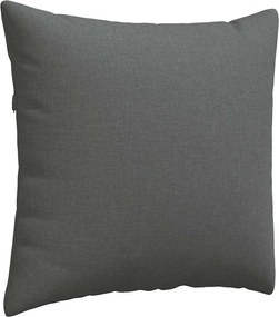 vidaXL Μαξιλάρι Καναπέ 2 pcs Σκούρο Γκρι 50 x 50 cm ύφασμα