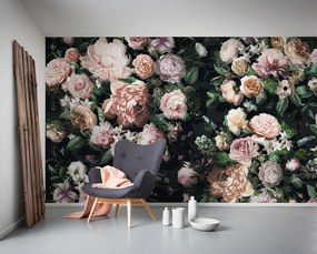 Φωτοταπετσαρία τοίχου με λουλούδια έτοιμων διαστάσεων P6035A-VD4 (4.00M x 2.50Υ)