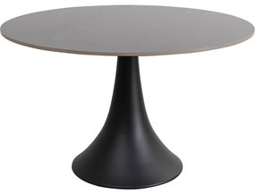 Τραπέζι Grande Possibilita Μαύρο  120x120x73εκ - Γκρι