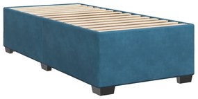 ΚΡΕΒΑΤΙ BOXSPRING ΜΕ ΣΤΡΩΜΑ ΜΠΛΕ 80 X 200 ΕΚ. ΒΕΛΟΥΔΙΝΟ 3288466