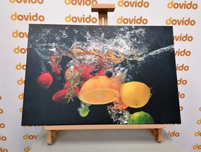 Εικόνα φρούτων στο νερό - 90x60