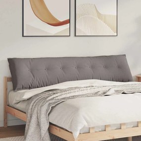 vidaXL Μαξιλάρι Πλάτης Taupe 200 x 19 x 50 εκ ύφασμα