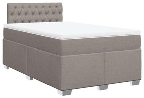 ΚΡΕΒΑΤΙ BOXSPRING ΜΕ ΣΤΡΩΜΑ TAUPE 120X190 ΕΚ. ΥΦΑΣΜΑΤΙΝΟ 3288138