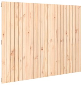 vidaXL Κεφαλάρι Τοίχου 146,5x3x110 εκ. από Μασίφ Ξύλο Πεύκου
