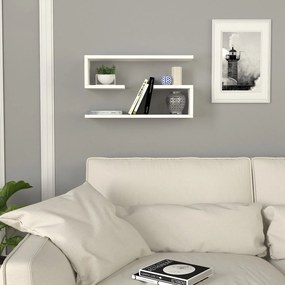 Ράφι Τοίχου Λευκό FATUDER 60x14.5x18
