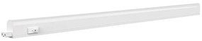 Γραμμικό Φωτιστικό Πάγκου Led MTN-55981 13W 4000K Neutral White 1200lm Με Διακόπτη 120cm 3,2x118,5cm White