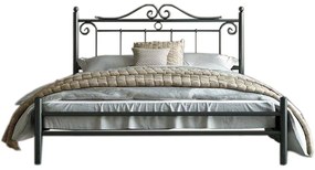 Metal Bed Athina Χρυσό, 160x190 εκ.