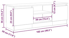 ΈΠΙΠΛΟ ΤΗΛΕΟΡΑΣΗΣ ΑΡΤΙΣΙΑΝΗ ΔΡΥΣ 102X30X36 ΕΚ ΑΠΟ ΕΠΕΞΕΡΓ. ΞΥΛΟ 855855