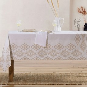 Τραπεζομάντηλο Shreder Ecru Nef-Nef 140X240 100% Cotton