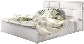 Επενδυμένο κρεβάτι Maestra-160 x 200-Leuko